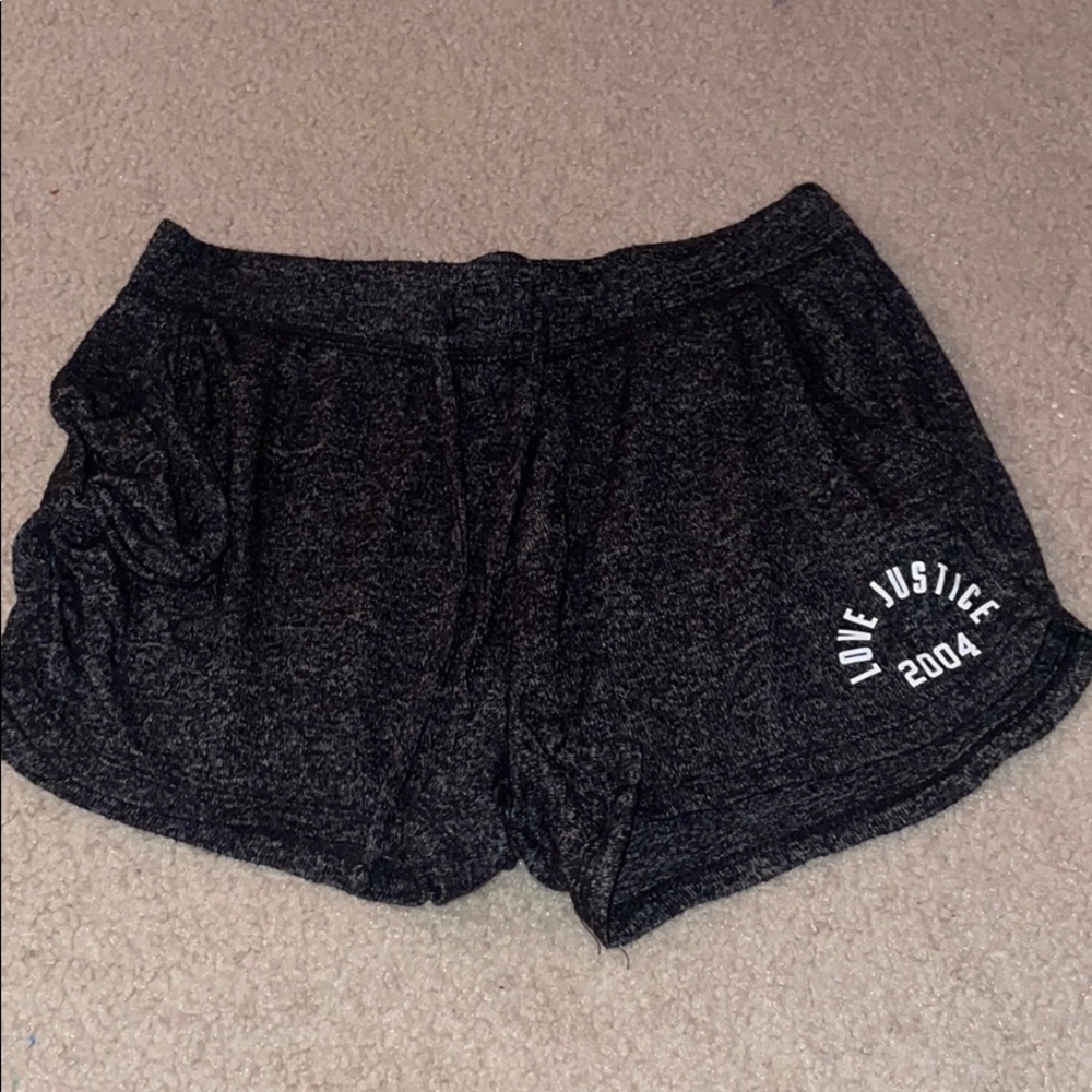 Justice soft lounge shorts